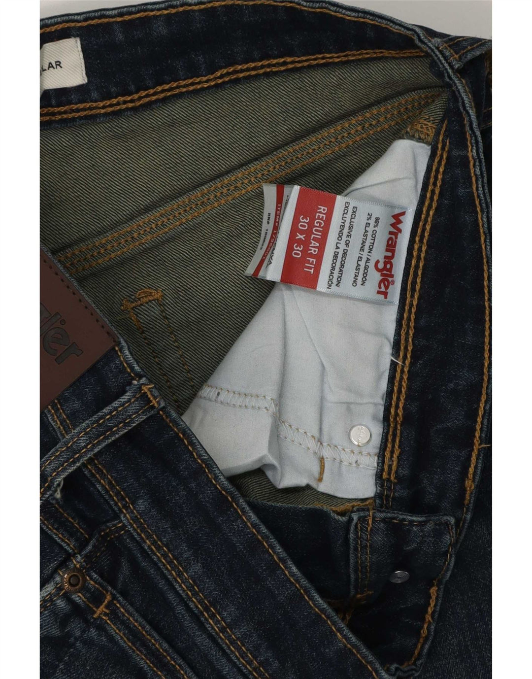 Wrangler Vaqueros Rectos De Corte Regular Para Hombre W30 L30 Algodón Azul