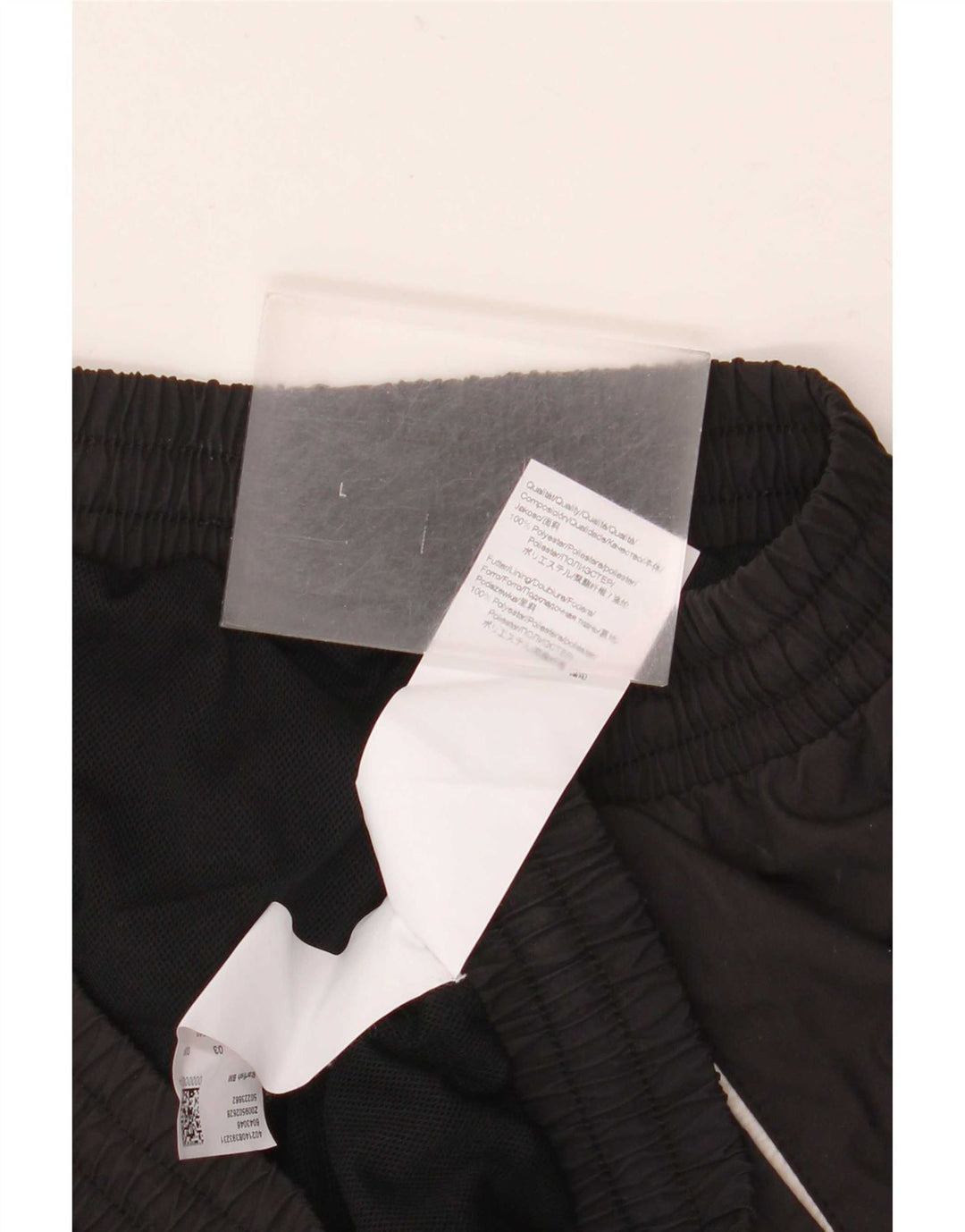 Hugo Boss Hombre Bañador con estampado gráfico Grande Poliéster negro