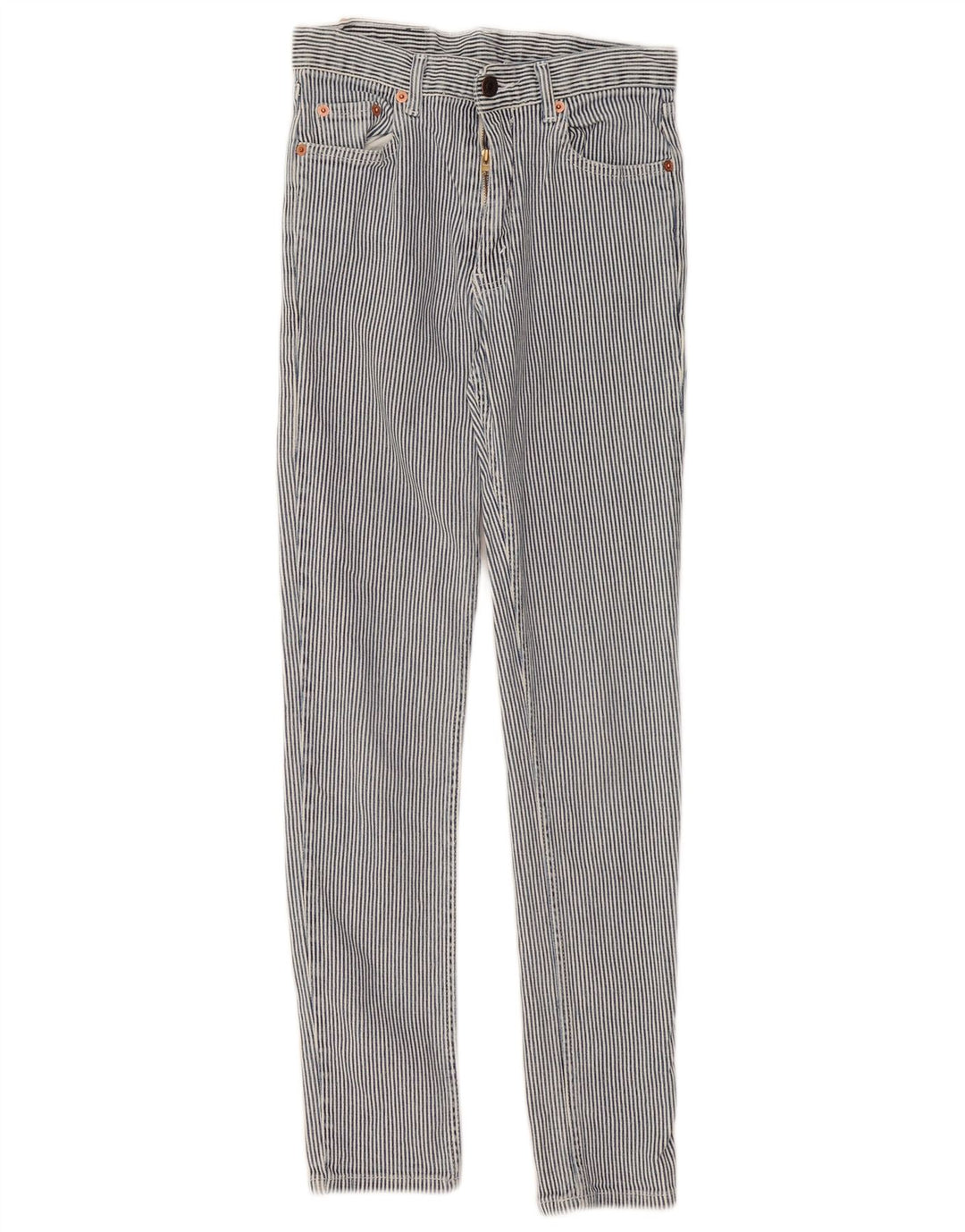 Vaqueros Levi's Mujer Slim W24 L28 Azul Pinstripe
