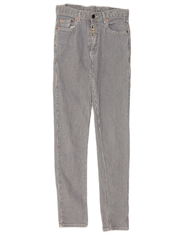 Vaqueros Levi's Mujer Slim W24 L28 Azul Pinstripe