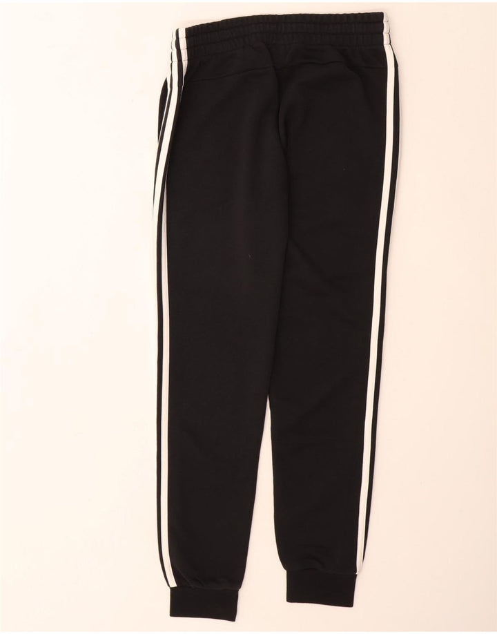 ADIDAS Pantalones de chándal para mujer Joggers UK 8/10 Small Black Cotton
