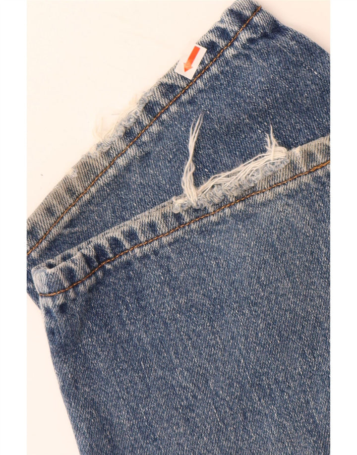 LEVI'S Jeans cónicos de cintura alta 550 para mujer US 18 2XL W36 L29 Azul