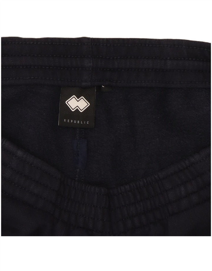 Errea Hombre Pantalones De Chándal Gráfico Joggers Large Azul Marino