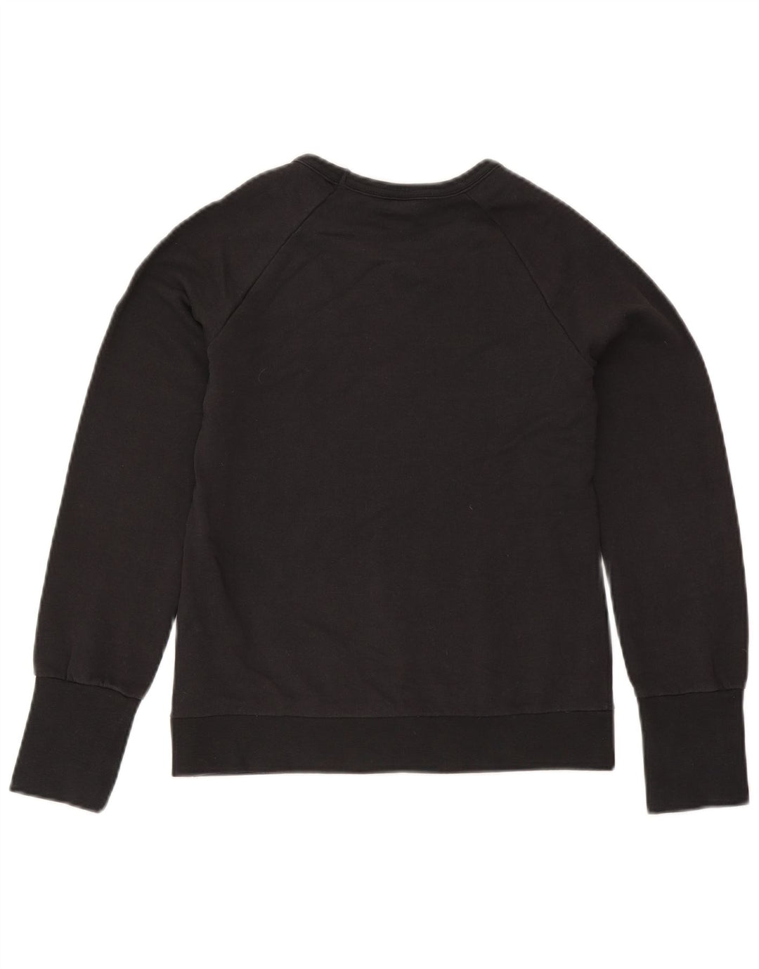 Adidas Mujer Sudadera Jumper UK 12 Medio Azul Marino Algodón