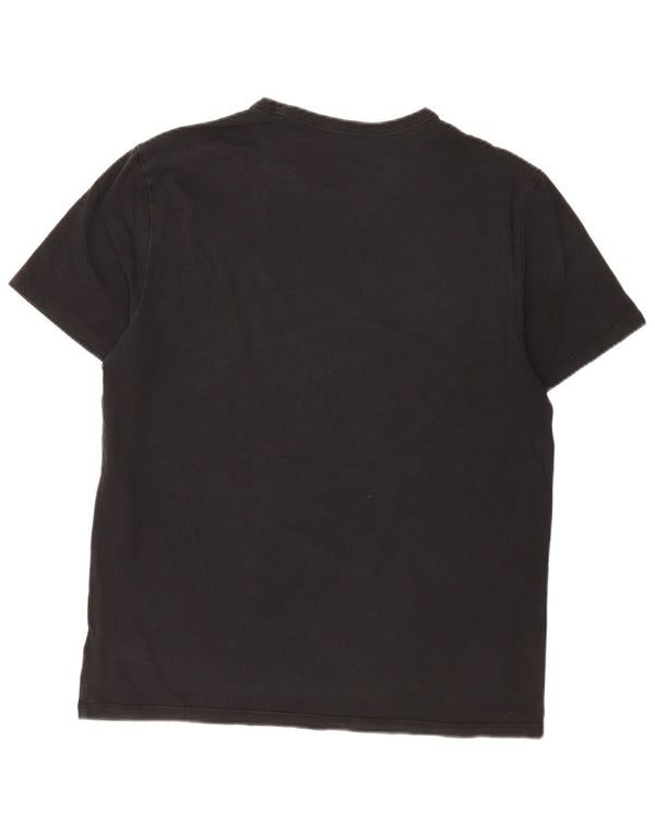 Gap - Camiseta para hombre, talla grande, color negro, algodón
