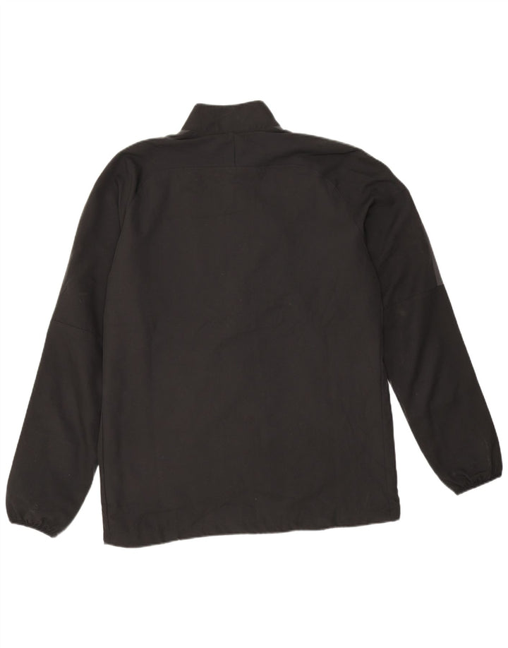Nike Hombre Dri Fit Graphic Chándal Top Chaqueta Grande Negro Colorblock