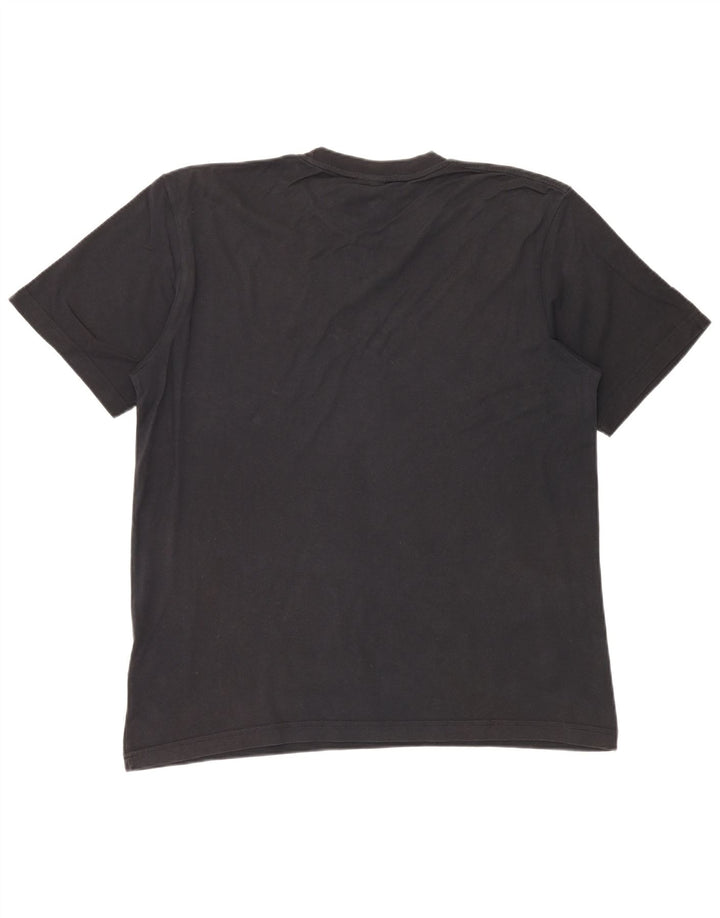 NIKE Camiseta gráfica para hombre UK 45/47 XL Algodón negro