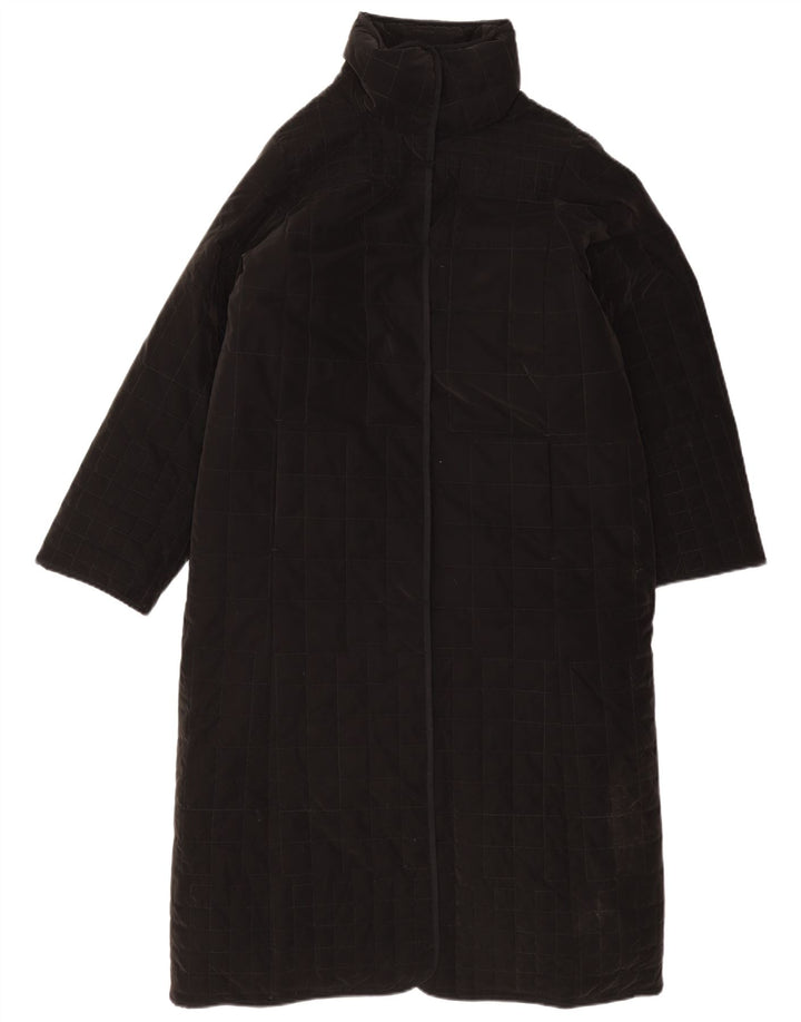 Desigual Abrigo acolchado acolchado para mujer UK 18 XL Poliéster negro