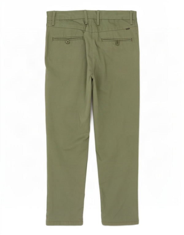 Pantalón chino recto Levi's para hombre W30 L32 Poliéster verde