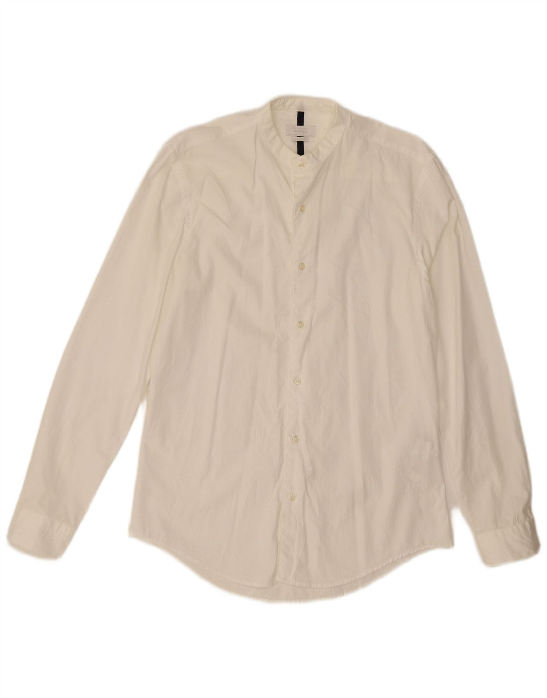 ZARA Mens Shirt Medium White Cotton