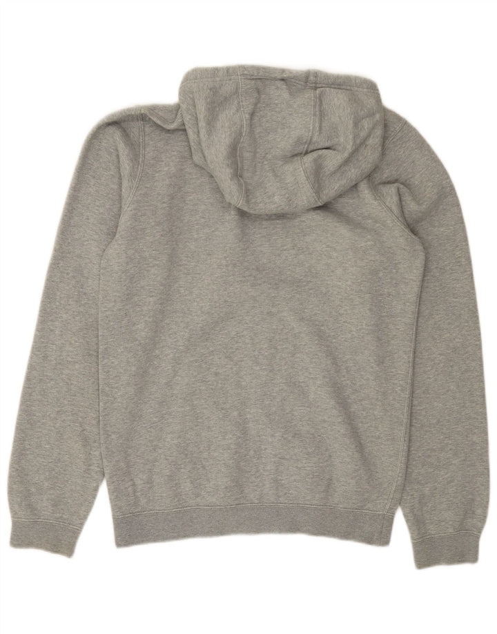 NIKE Sudadera con capucha y cremallera para hombre XS Algodón gris