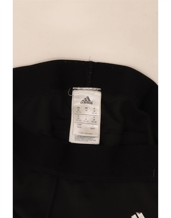Adidas Leggings gráficos para mujer Reino Unido 12/14 Mediano Negro Poliéster