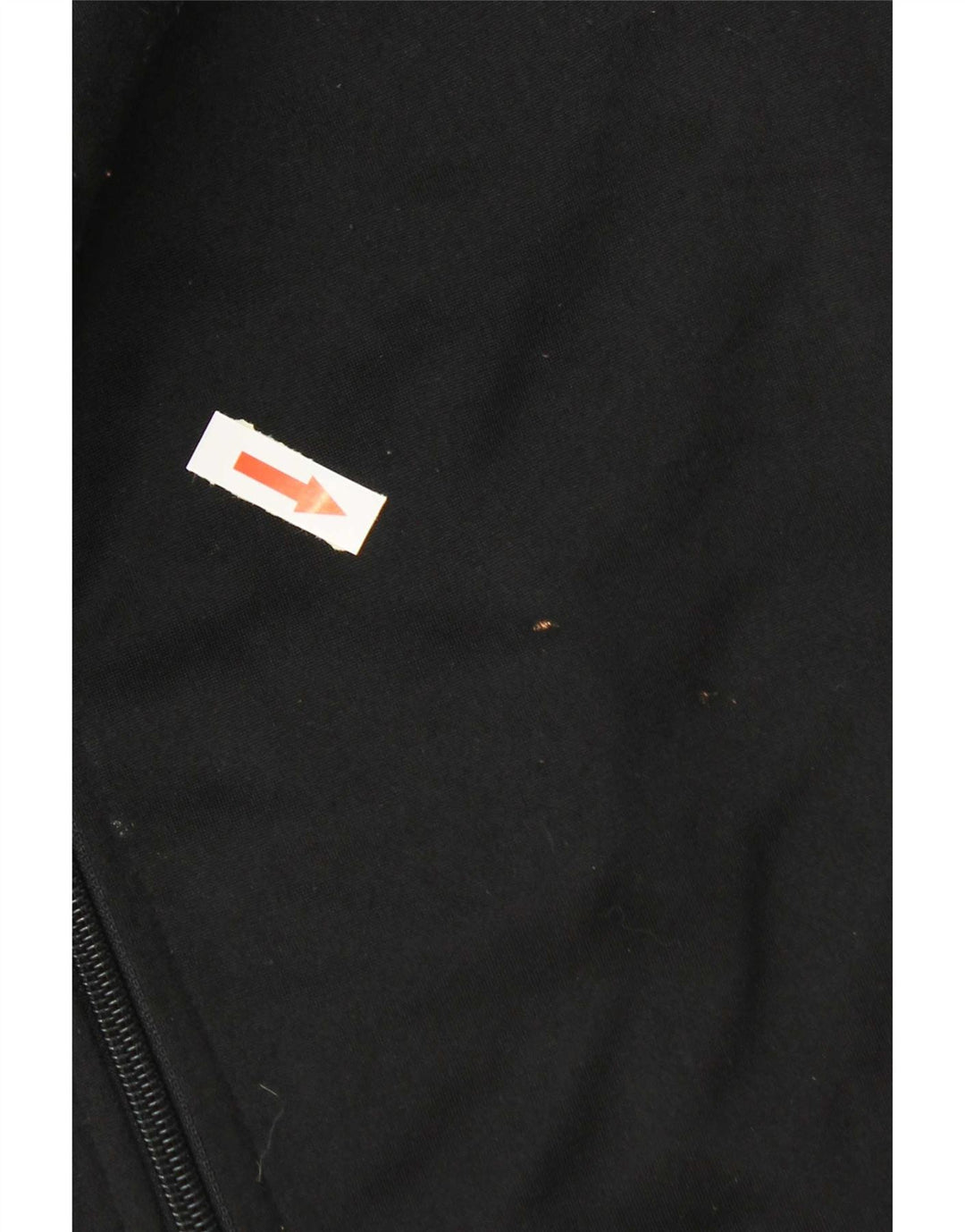 Diadora Mens Graphic Chándal Top Chaqueta UK 38 Medium Negro Colorblock