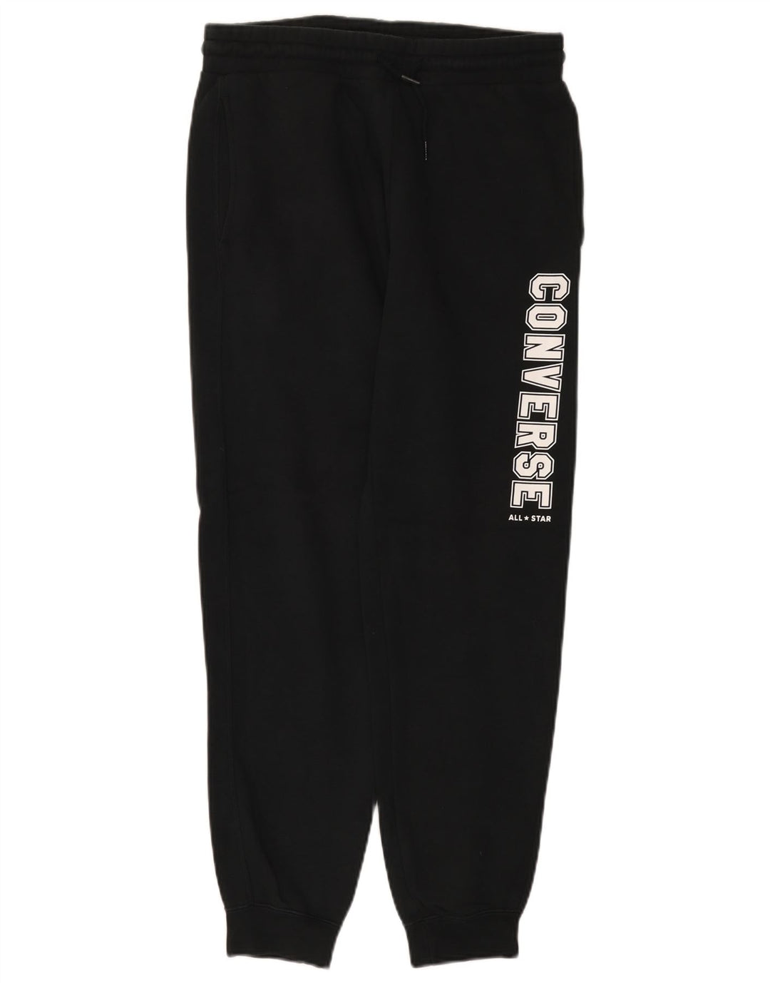 Converse Hombre Graphic Chándal Pantalones Joggers Pequeño Algodón Negro