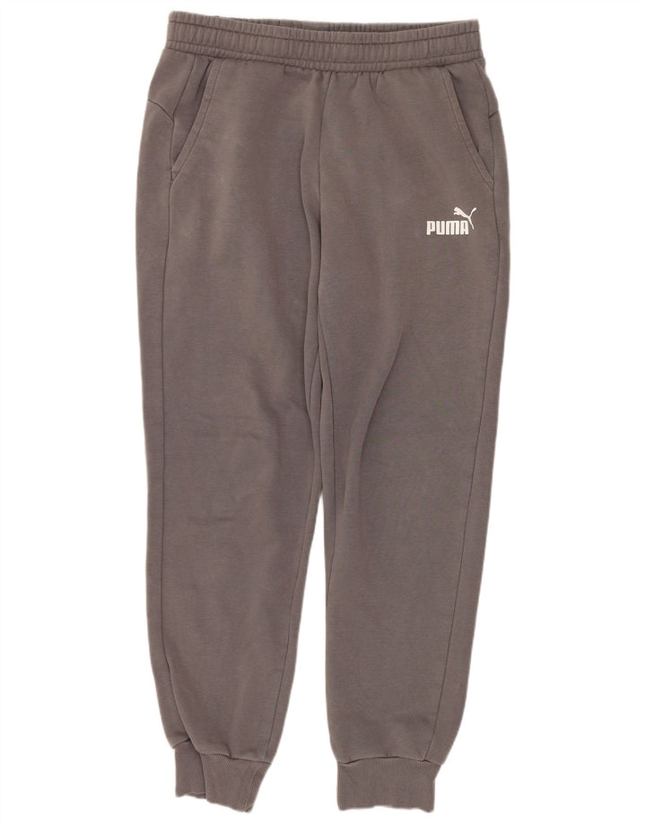 Pantalones De Chándal Puma Joggers De Algodón Gris Medio Hombre