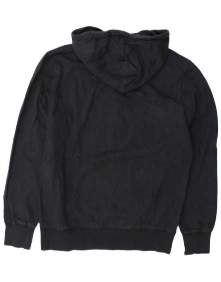 Diadora Jersey Con Capucha Gráfica De Algodón Gris Medio Hombre