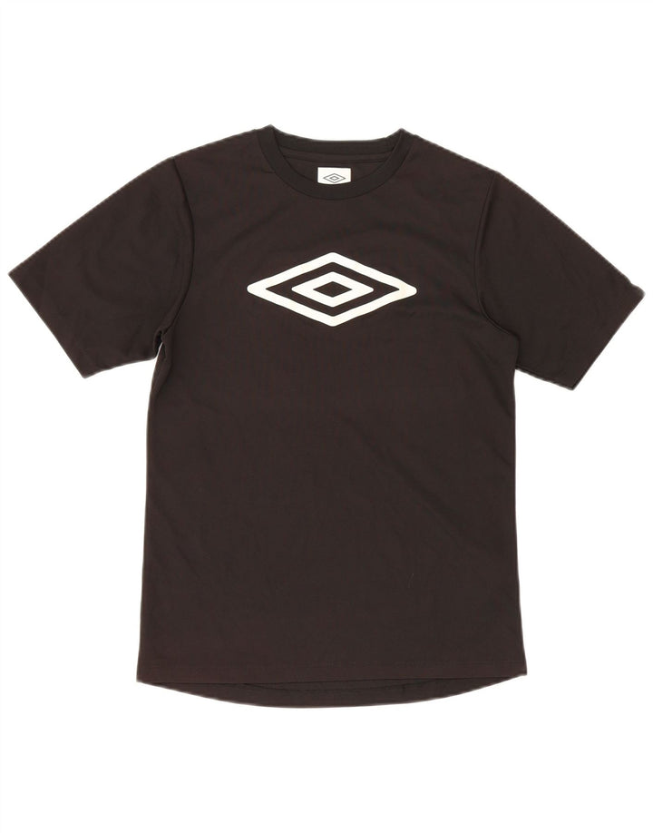 Umbro Camiseta gráfica para niño Top 12-13 años Negro Poliéster