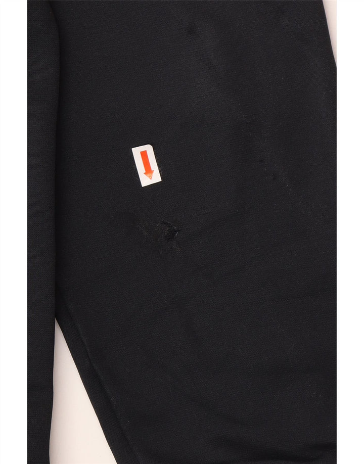 UNDER ARMOUR Suéter con capucha y cremallera gráfica para hombre, talla grande, negro
