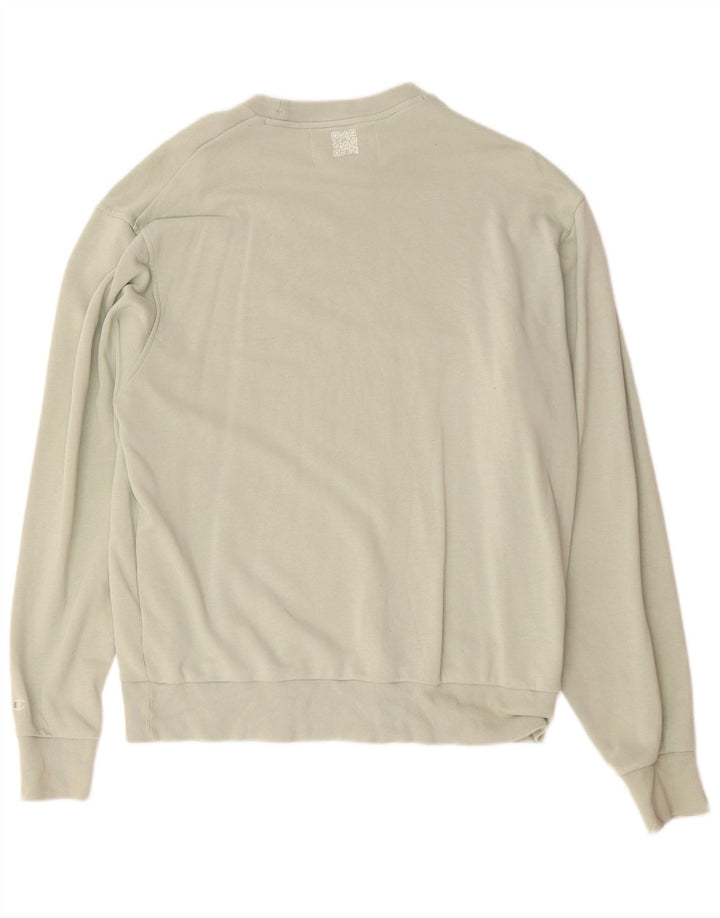 Champion Sudadera Jumper Verde Medio Algodón