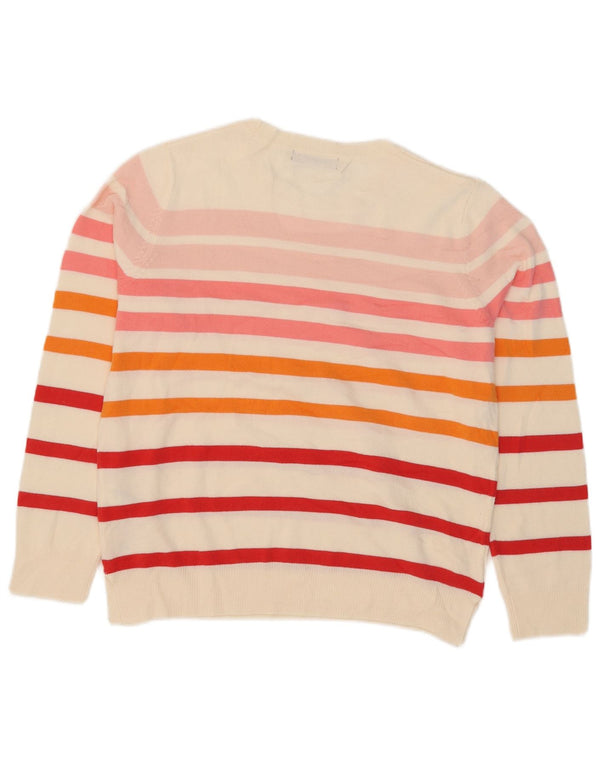 Marks & Spencer Suéter con Cuello Barco para Mujer UK 44 Grande Multicolor