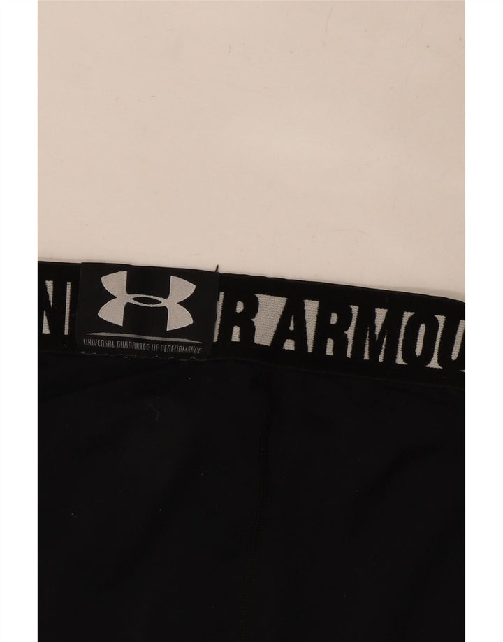 Under Armour Pantalones cortos deportivos con gráficos para hombre, talla pequeña, negro