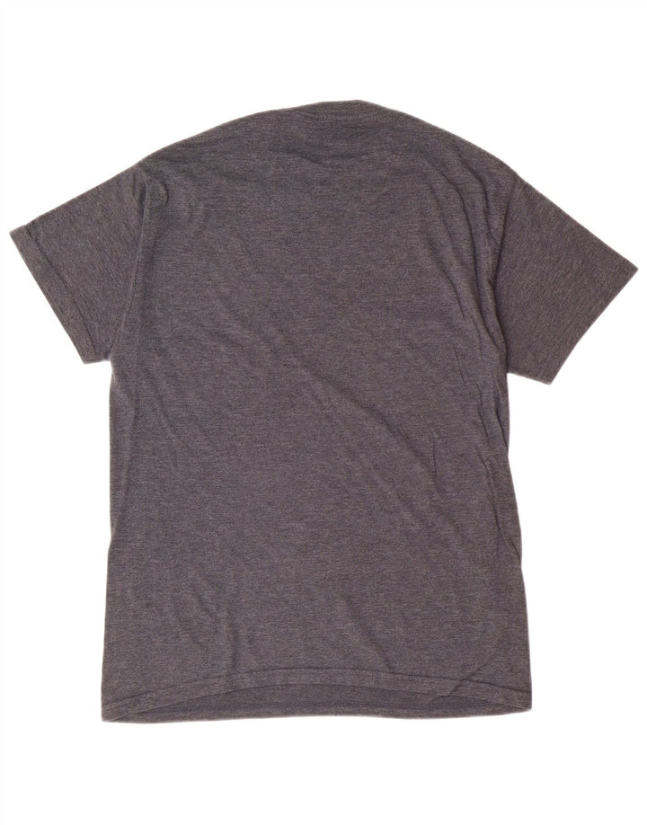 BILLABONG Camiseta gráfica para hombre Top de algodón gris medio