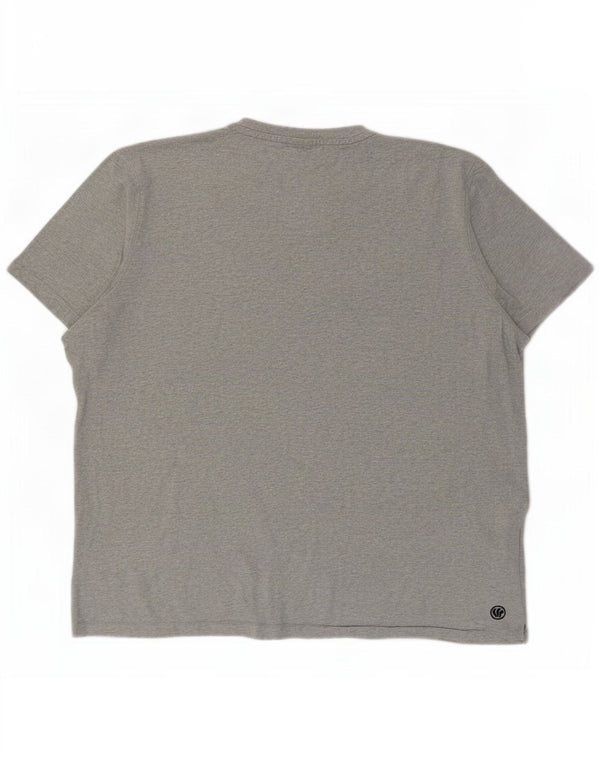 Camiseta gráfica para hombre Fat Face Top 2XL Algodón moteado gris