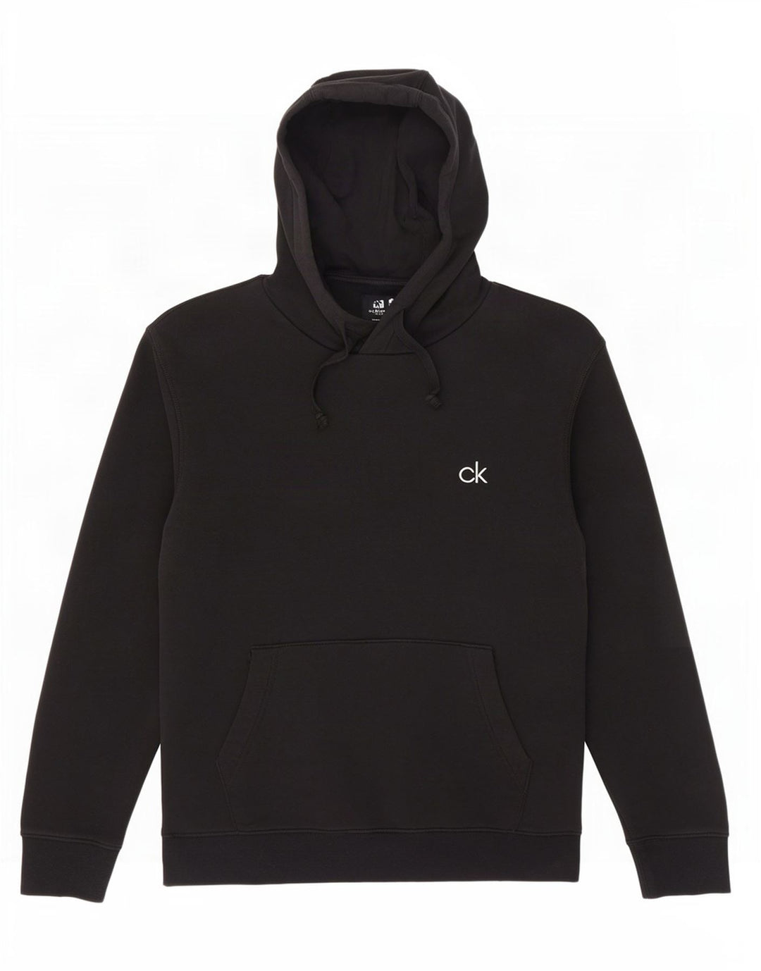 Calvin Klein Golf Sudadera con Capucha para Hombre Jersey Mediano de algodón Negro