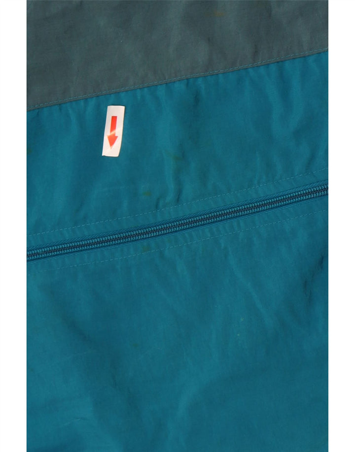Lotto Hombre Chándal Top Chaqueta XL Azul Colorblock Poliamida