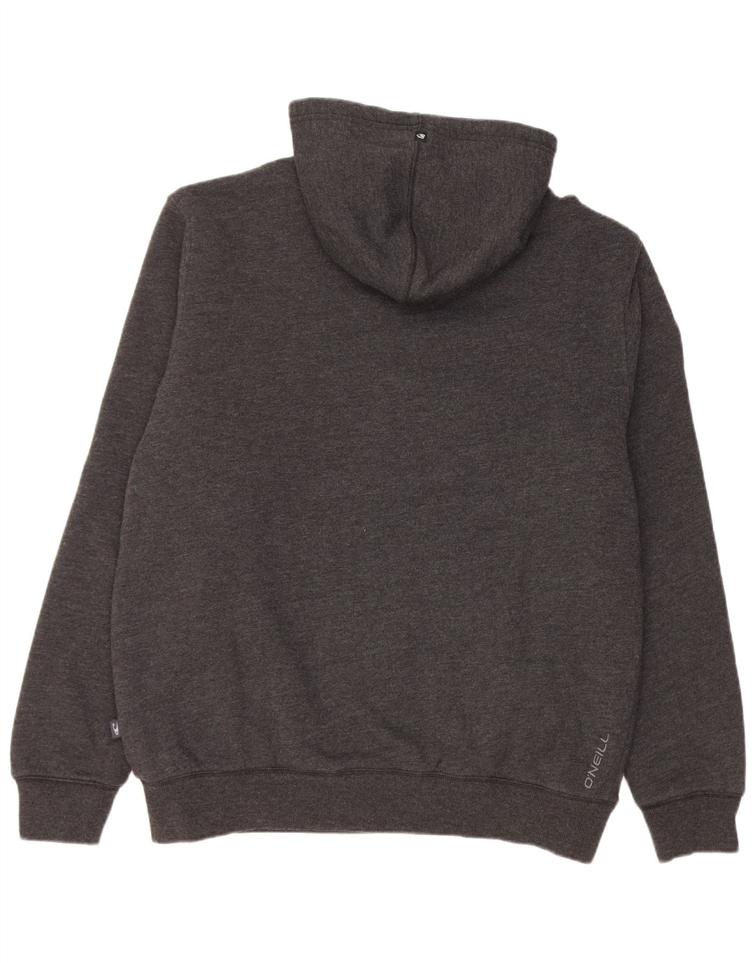 O'Neill - Sudadera con capucha y cremallera para hombre, tamaño grande, algodón gris