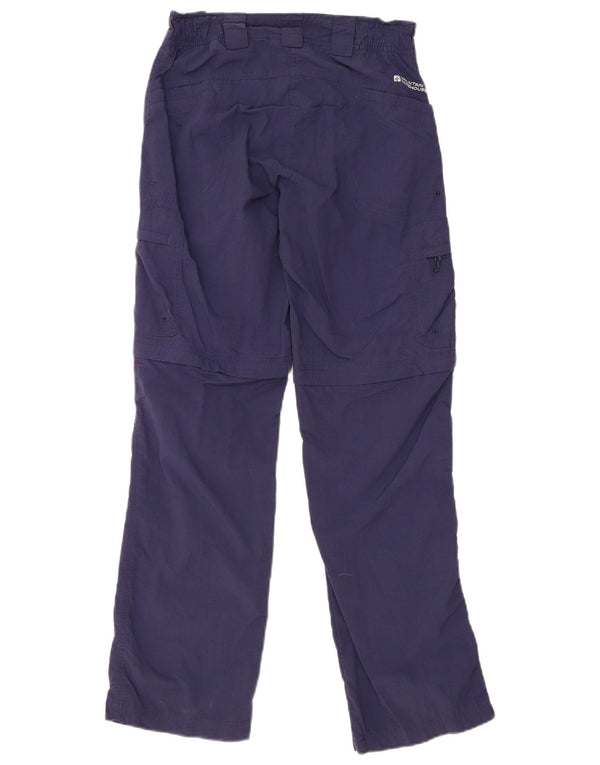Pantalones cargo rectos para mujer de Mountain Warehouse UK 6 XS W30 L31 Azul marino