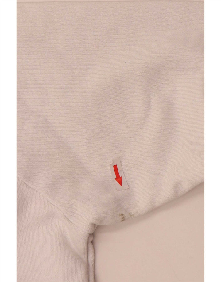 Sudadera Adidas Mujer Jumper Medium Blanco Algodón