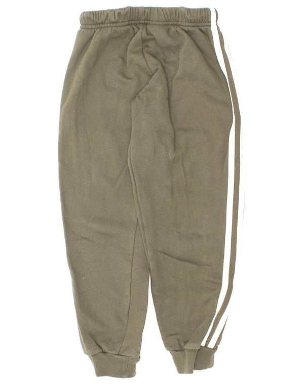Adidas Pantalones de chándal para niños Joggers 6-7 años Caqui Algodón