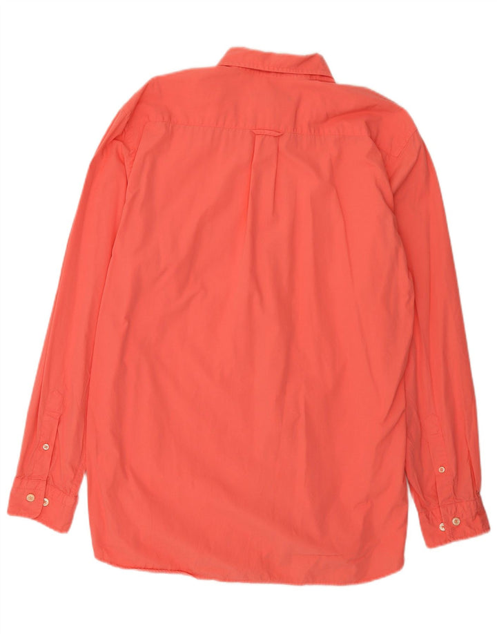 Camisa Gant Regular Fit De Algodón Rosa Medio |