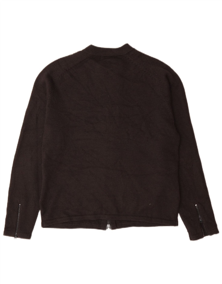 Suéter tipo cárdigan para hombre Reiss Acrílico gris grande
