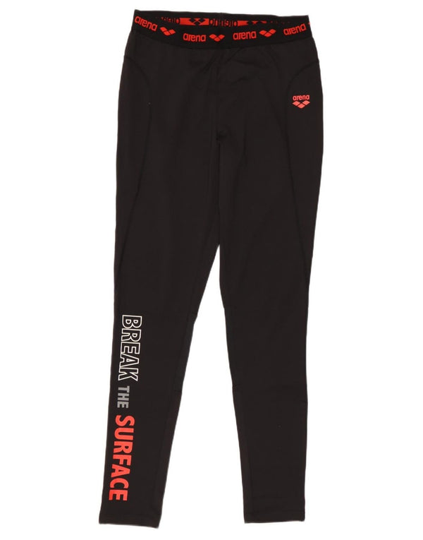 Arena Leggings gráficos para mujer UK 40 Mediano Poliéster negro