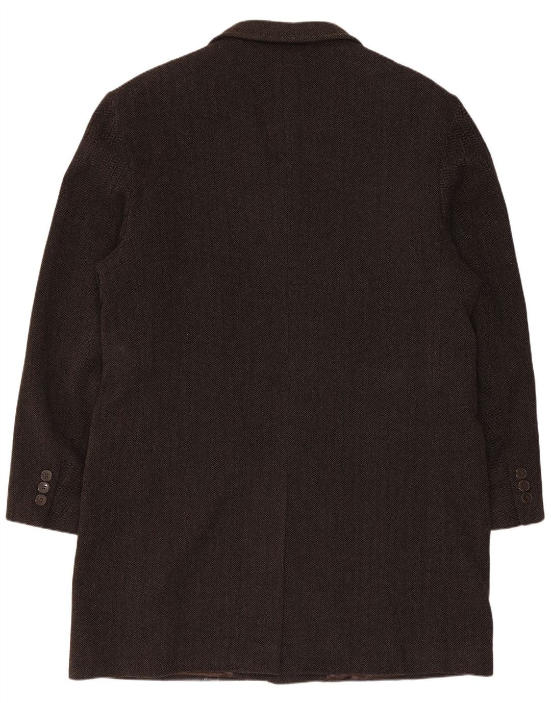 Conbipel Abrigo Chesterfield para hombre IT 54 XL Lana de espiga marrón