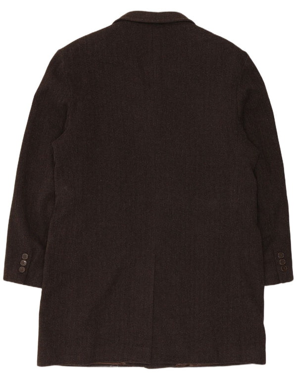 Conbipel Abrigo Chesterfield para hombre IT 54 XL Lana de espiga marrón