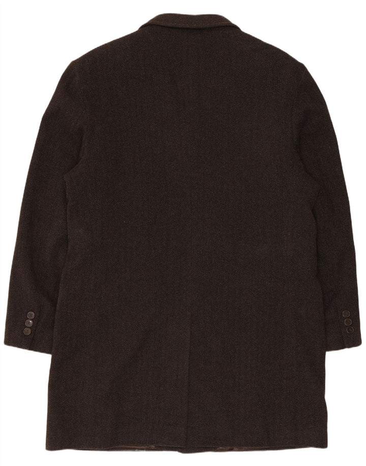Conbipel Abrigo Chesterfield para hombre IT 54 XL Lana de espiga marrón