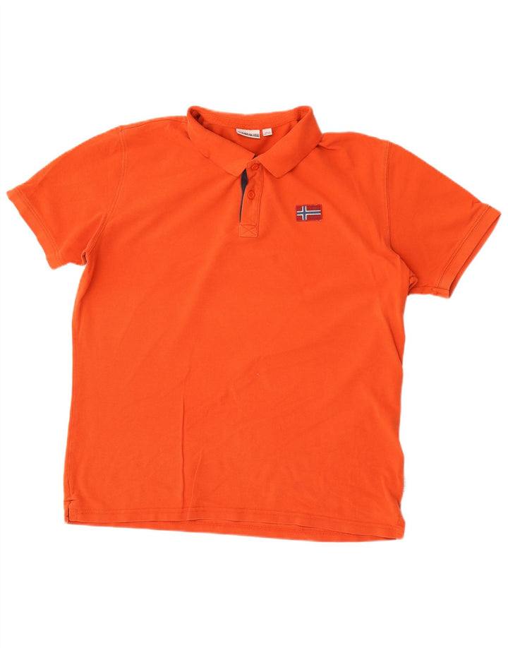 Napapijri Polo Hombre 2XL Naranja