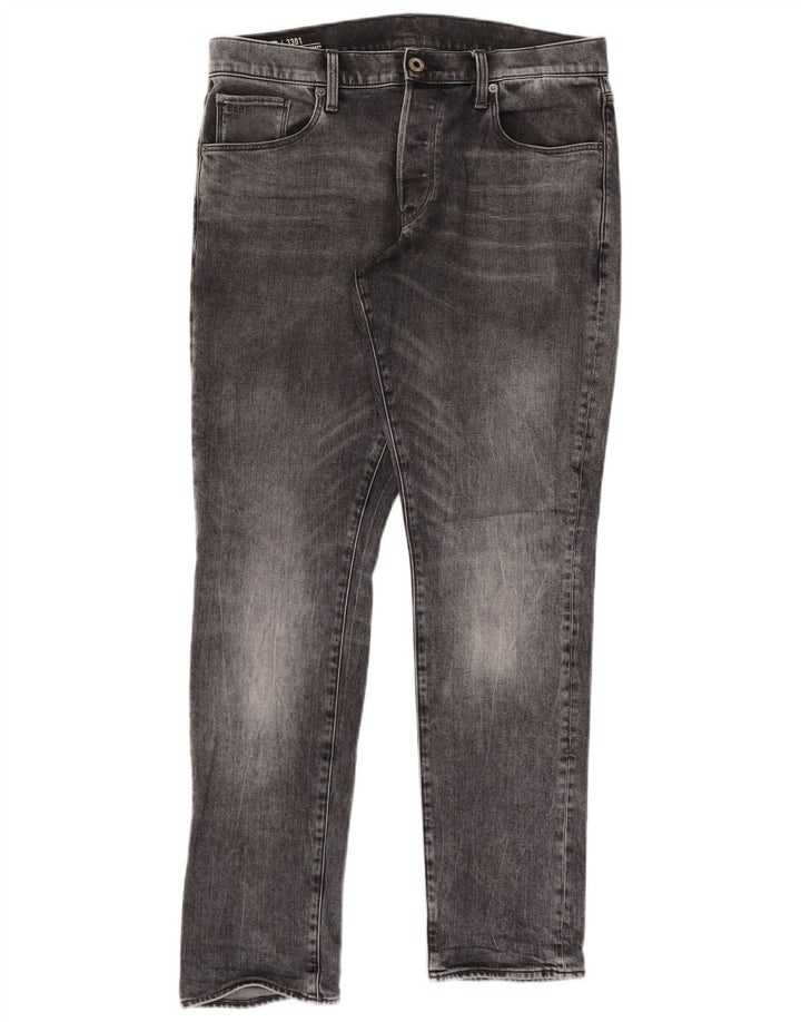 G-Star Vaqueros cónicos regulares para hombre W34 L34 Algodón gris