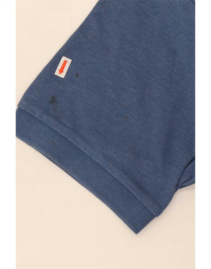 Polo Fila Hombre Algodón Azul Medio