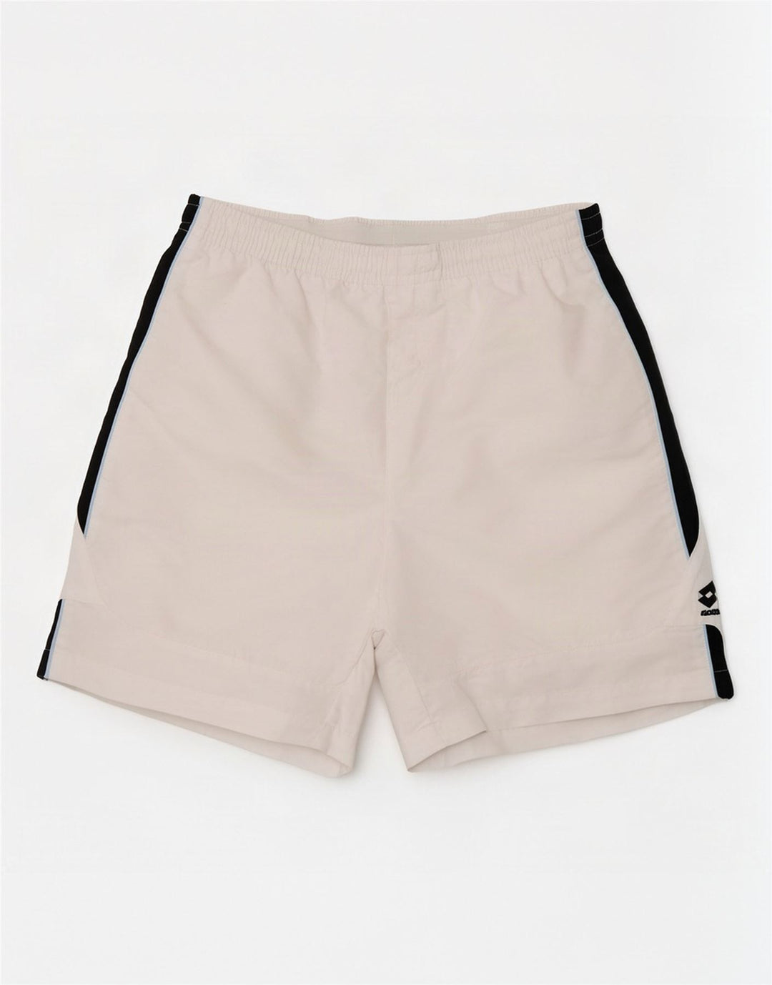 Lotto Hombre Shorts Deportivos Con Gráficos Medium White Colorblock