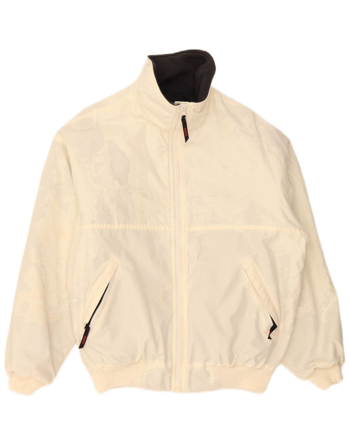 Musto Chaqueta Bomber para Hombre UK 38 Mediano Blanco Roto Poliéster