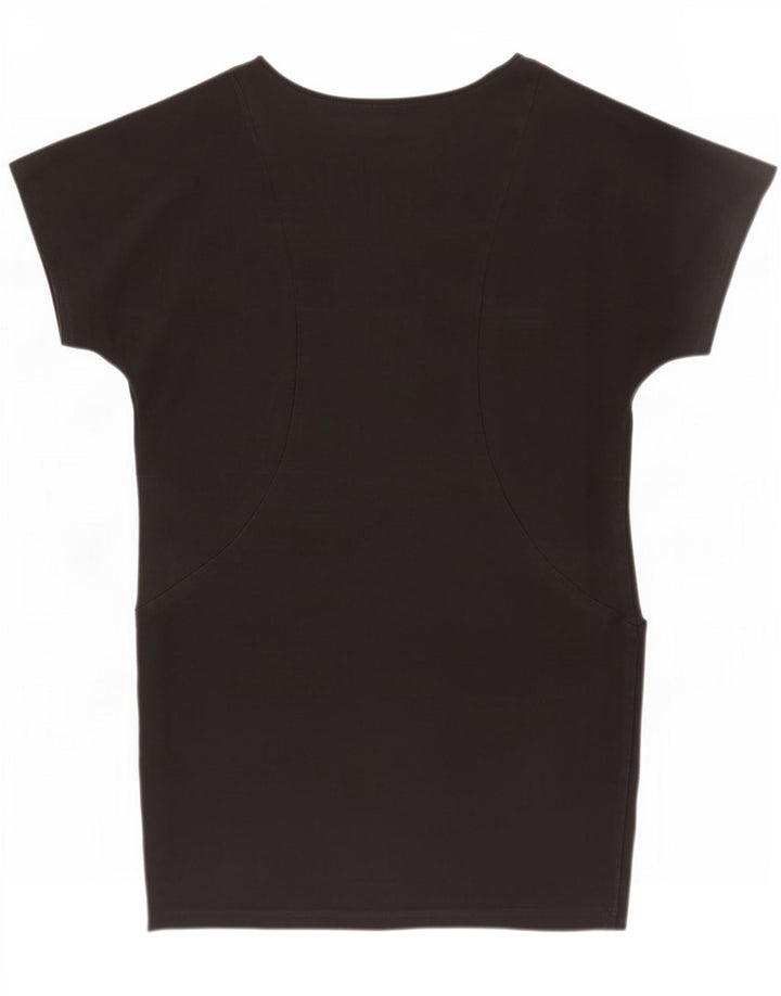 Zara Mujer Vestido Burbuja Reino Unido 46 Grande Negro