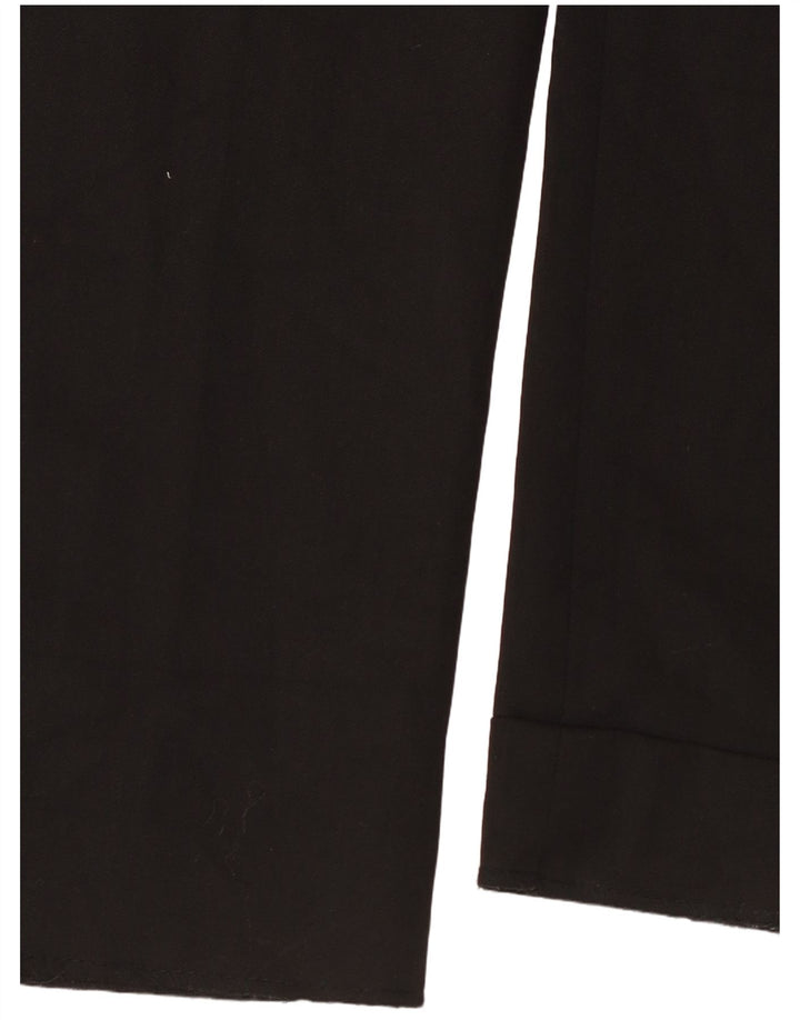 Zara Mujer Pantalón Chino Slim Grande W34 L30 Negro
