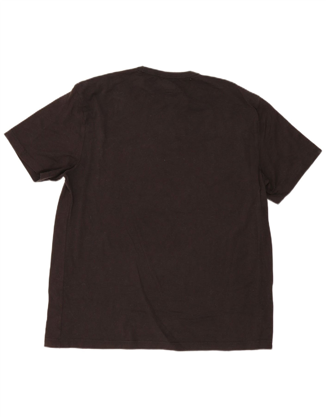 Camiseta de Hombre Lee Talla XL Negra a Rayas de Algodón