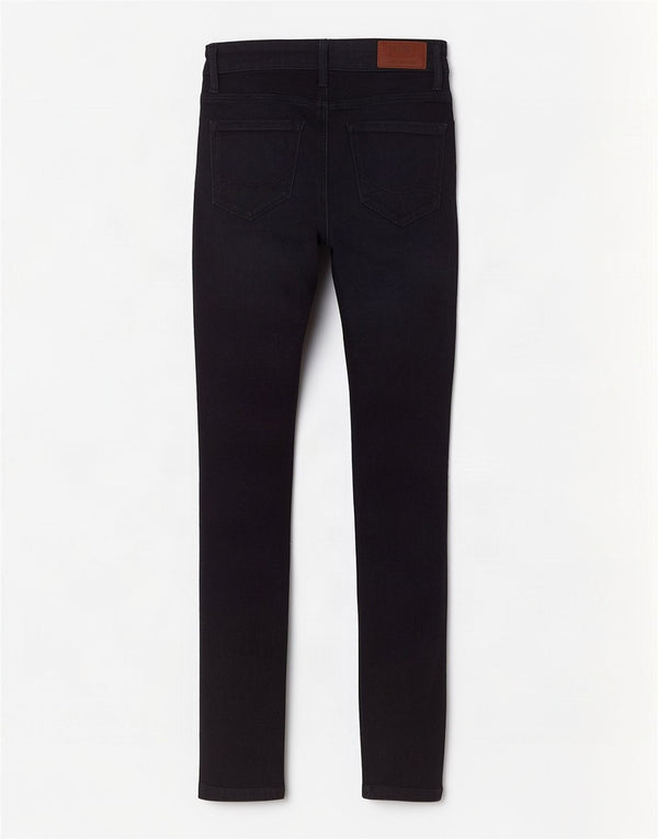 Tommy Hilfiger Vaqueros pitillo de talle alto para mujer W30 L30 Algodón azul marino