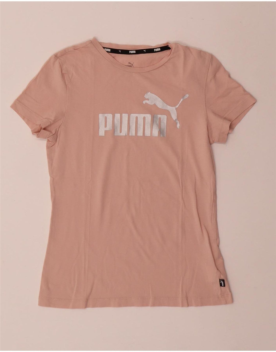PUMA Camiseta gráfica para niña 13-14 años Rosa