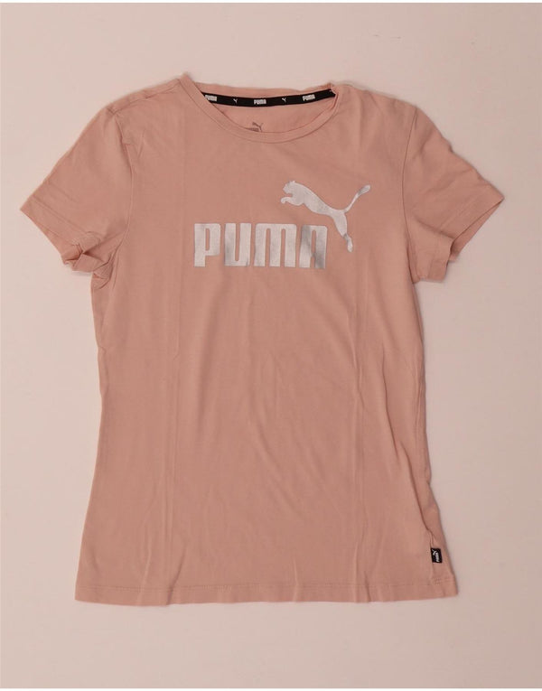 PUMA Camiseta gráfica para niña 13-14 años Rosa